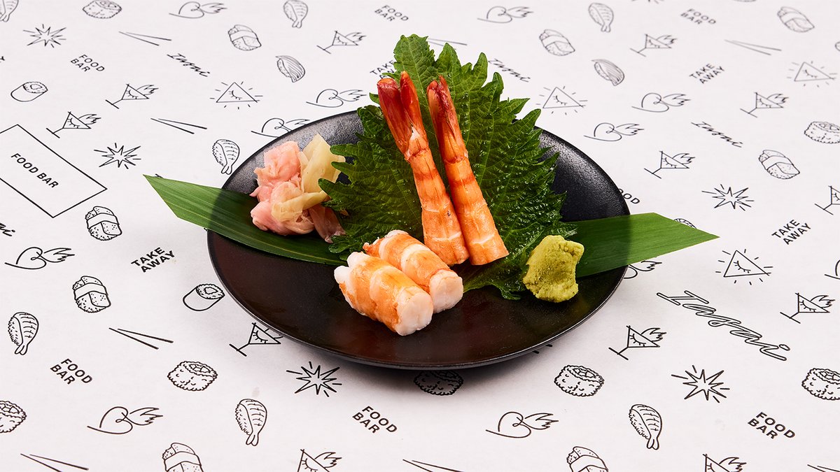 Kreveta sashimi